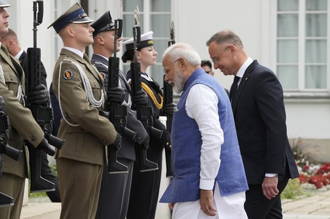 India's Modi urges efforts to end Ukraine war after talks in Poland | iNFOnews.ca India's Modi urges efforts to end Ukraine war after talks in Poland | iNFOnews.ca