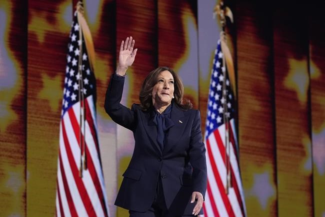The Latest: Kamala Harris accepts the Democratic presidential nomination | iNFOnews.ca The Latest: Kamala Harris accepts the Democratic presidential nomination | iNFOnews.ca