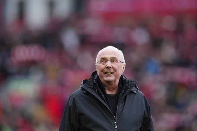 Sven-Goran Eriksson, Swedish soccer coach who was first foreigner to lead England team, dies at 76 | iNFOnews.ca