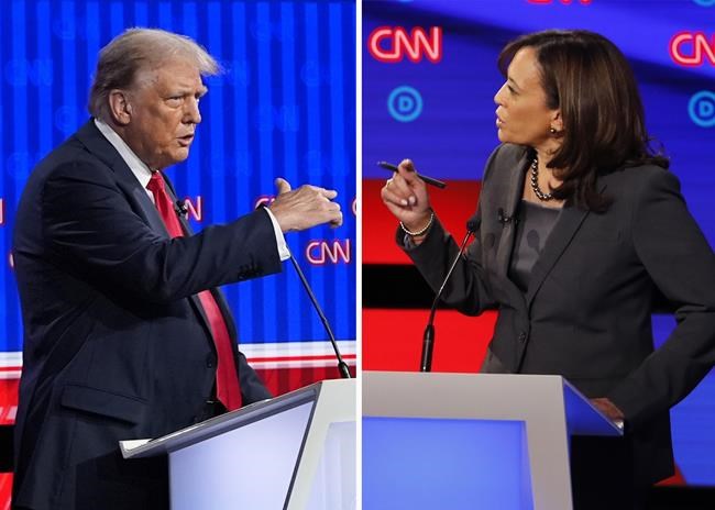 Harris and Trump squabble over muted mics at upcoming debate | iNFOnews.ca