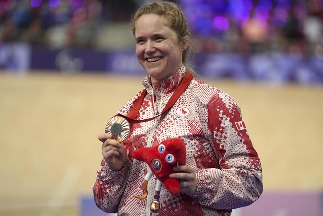 Track cyclist Kate O'Brien claims Canada's first Paralympic medal in Paris | iNFOnews.ca Track cyclist Kate O'Brien claims Canada's first Paralympic medal in Paris | iNFOnews.ca