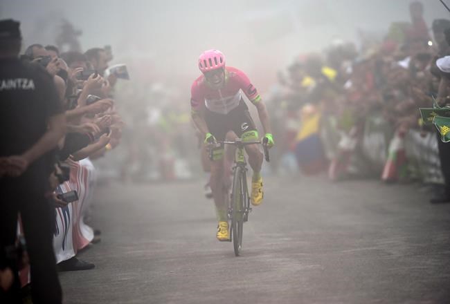 Canada's Woods wins 13th Vuelta stage, Roglic takes another bite into O'Connor's lead | iNFOnews.ca Canada's Woods wins 13th Vuelta stage, Roglic takes another bite into O'Connor's lead | iNFOnews.ca