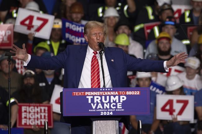 Election 2024 Latest: Trump to appear at Moms for Liberty event, Harris campaign launches bus tour | iNFOnews.ca