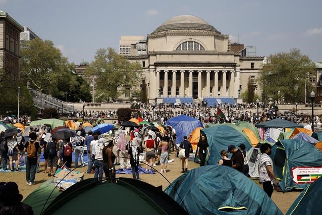 As Columbia resumes classes, student activists vow to carry on with protests against Israel | iNFOnews.ca