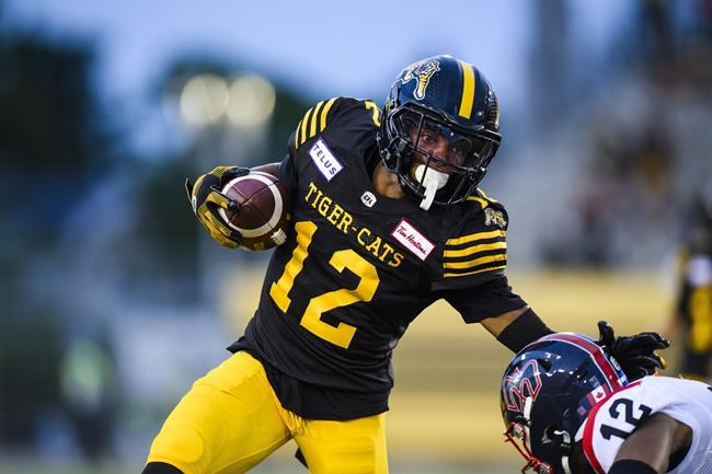 Receiver Tim White registers second straight 100-yard performance for Ticats | iNFOnews.ca Receiver Tim White registers second straight 100-yard performance for Ticats | iNFOnews.ca