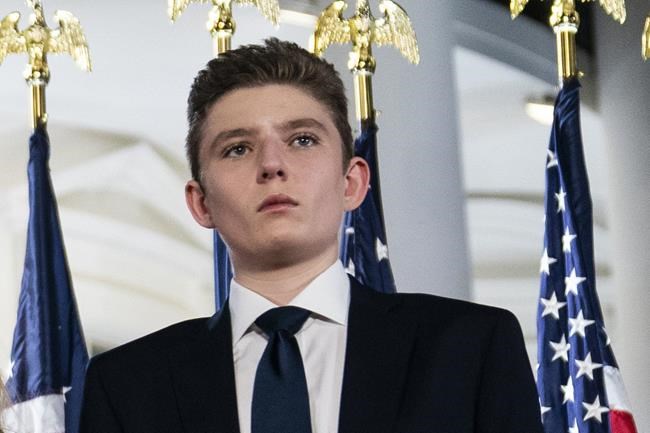 Donald Trump's youngest son has enrolled at New York University | iNFOnews.ca