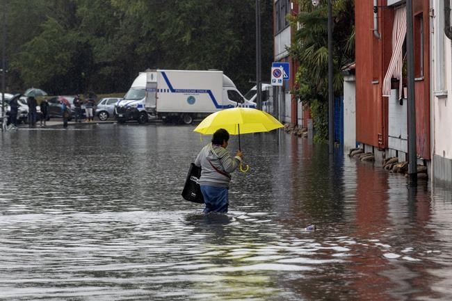 Torrential rains in northern Italy flood Milan and leave a man missing | iNFOnews.ca Torrential rains in northern Italy flood Milan and leave a man missing | iNFOnews.ca