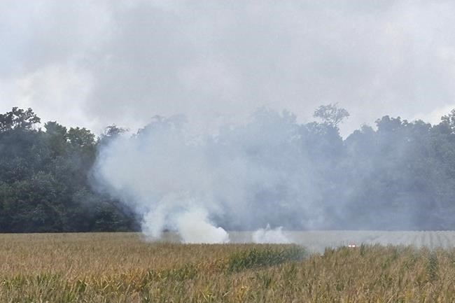 A small plane from Iowa crashed in an Indiana cornfield, killing everyone onboard | iNFOnews.ca A small plane from Iowa crashed in an Indiana cornfield, killing everyone onboard | iNFOnews.ca