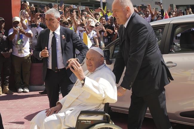 Pope heads to economic power Singapore after a joyous visit to impoverished, devout East Timor | iNFOnews.ca Pope heads to economic power Singapore after a joyous visit to impoverished, devout East Timor | iNFOnews.ca