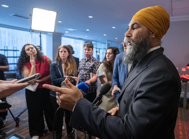 Singh says NDP drafting climate plan, won't say if it'll include consumer carbon tax | iNFOnews.ca Singh says NDP drafting climate plan, won't say if it'll include consumer carbon tax | iNFOnews.ca