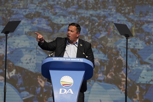 Conflict in South Africa's coalition government is 'not catastrophic,' says major party leader | iNFOnews.ca