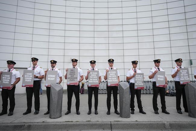 Air Canada, pilots still far apart as strike notice deadline approaches | iNFOnews.ca