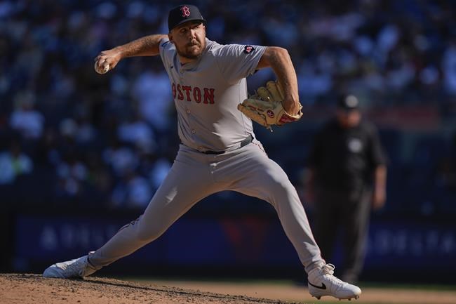 Devers' intentional walk from Cole with no runners one on sparks Red Sox over Yankees 7-1 | iNFOnews.ca