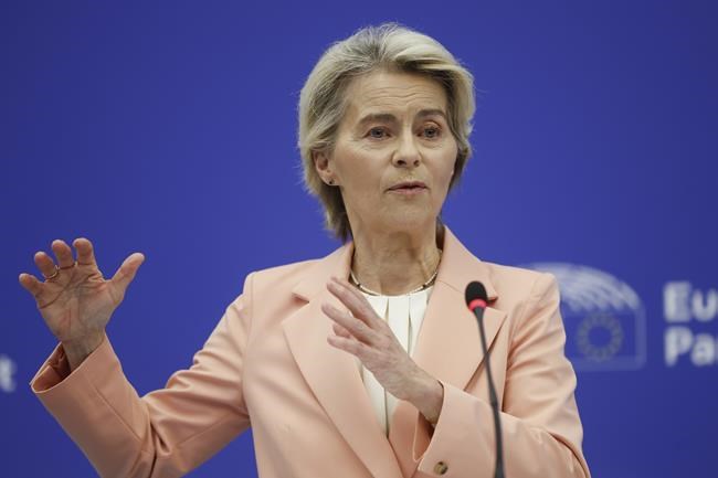 EU chief unveils her new team with women in top roles in right-leaning Commission | iNFOnews.ca