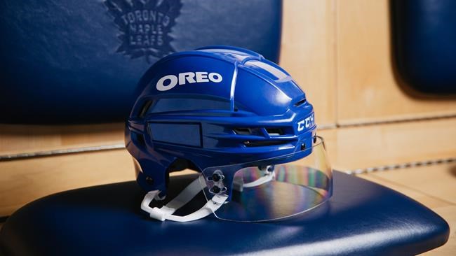 Maple Leafs announce Oreo as new helmet sponsor for upcoming NHL season | iNFOnews.ca Maple Leafs announce Oreo as new helmet sponsor for upcoming NHL season | iNFOnews.ca