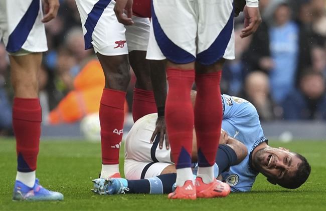Man City says Rodri has a ligament injury in his right knee but gives no time frame on absence | iNFOnews.ca Man City says Rodri has a ligament injury in his right knee but gives no time frame on absence | iNFOnews.ca