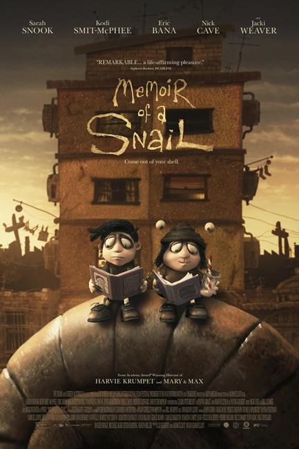 Movie Review: ‘Memoir of a Snail,’ a stop-motion charmer, examines the shells we build around us | iNFOnews.ca