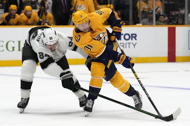 NHL roundup: Kuemper helps visiting Kings shut out Predators 3-0 | iNFOnews.ca NHL roundup: Kuemper helps visiting Kings shut out Predators 3-0 | iNFOnews.ca