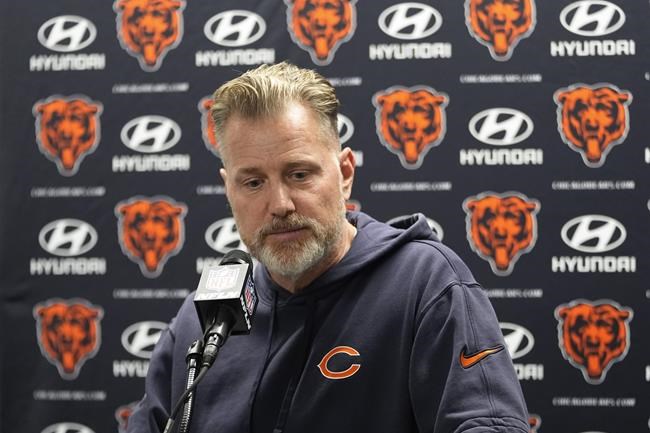Bears fire coach Matt Eberflus with free-falling team last in NFC North | iNFOnews.ca