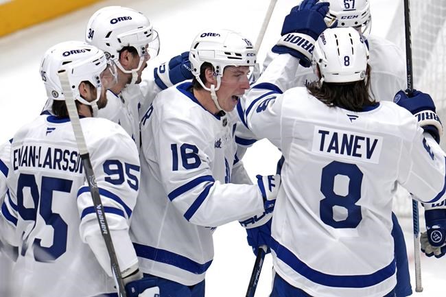 Bunting scores key power-play goal to power Penguins past Maple Leafs 5-2 | iNFOnews.ca