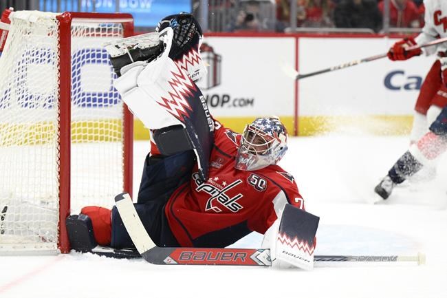 Washington Capitals end losing streak with 3-1 win over Carolina Hurricanes | iNFOnews.ca