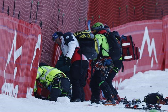 Sarrazin among 2 skiers injured in downhill training in Italy on the slope for 2026 Olympics | iNFOnews.ca Sarrazin among 2 skiers injured in downhill training in Italy on the slope for 2026 Olympics | iNFOnews.ca