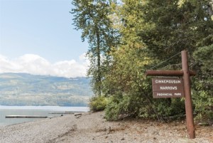 A picture of the Narrows beach.