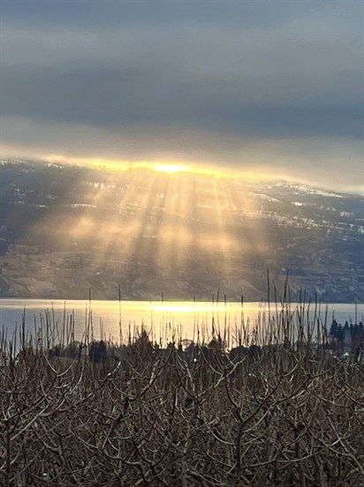 iN PHOTOS: Rays of light push through dreary cloud cover in Okanagan, Kamloops | iNFOnews.ca
