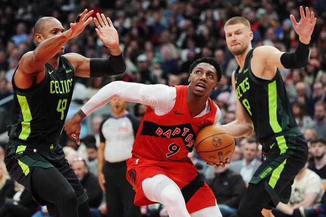 Barrett, Toronto Raptors upset Boston Celtics 107-97 for second straight win | iNFOnews.ca Barrett, Toronto Raptors upset Boston Celtics 107-97 for second straight win | iNFOnews.ca