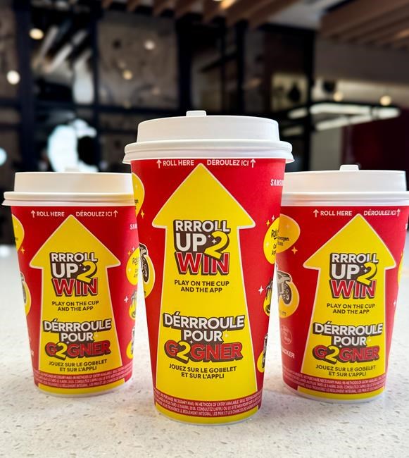 Tim Hortons brings back the cups for Roll Up to Win contest | iNFOnews.ca Tim Hortons brings back the cups for Roll Up to Win contest | iNFOnews.ca