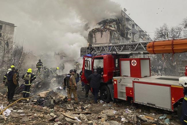 Russian drone and missile attacks kill 6 in Ukraine | iNFOnews.ca