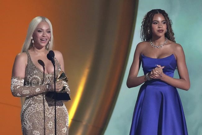 The Latest: Beyoncé wins album of the year for 'Cowboy Carter' | iNFOnews.ca