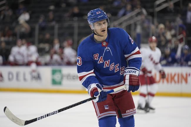 Rangers defenseman Adam Fox going on IR with upper-body injury, AP source says | iNFOnews.ca Rangers defenseman Adam Fox going on IR with upper-body injury, AP source says | iNFOnews.ca