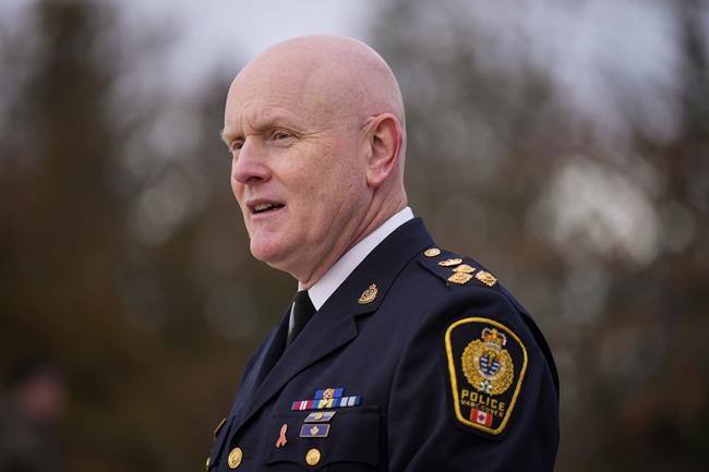 Vancouver Police Chief Adam Palmer retiring after a decade at the helm | iNFOnews.ca
