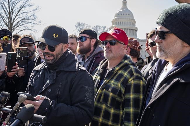 Ex-Proud Boys leader Enrique Tarrio arrested near Capitol on assault charge after press conference | iNFOnews.ca