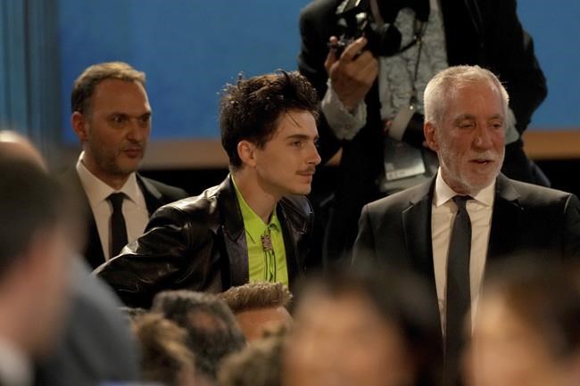 'Conclave' cast celebrates with Timothée Chalamet and Ariana Grande after big SAG Awards win | iNFOnews.ca 'Conclave' cast celebrates with Timothée Chalamet and Ariana Grande after big SAG Awards win | iNFOnews.ca