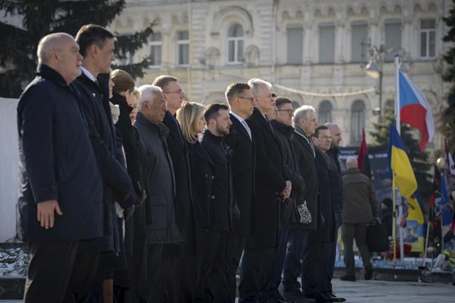 Western leaders visit Kyiv and pledge military support against Russia on the war's 3rd anniversary | iNFOnews.ca Western leaders visit Kyiv and pledge military support against Russia on the war's 3rd anniversary | iNFOnews.ca