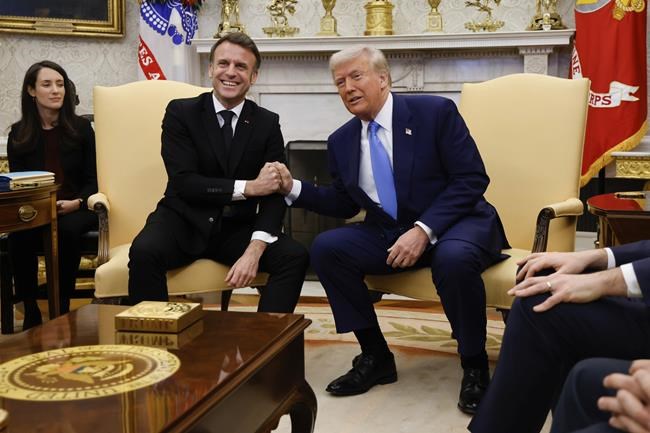 Trump expresses hope Russia's war in Ukraine is nearing an endgame as he meets with France's Macron | iNFOnews.ca