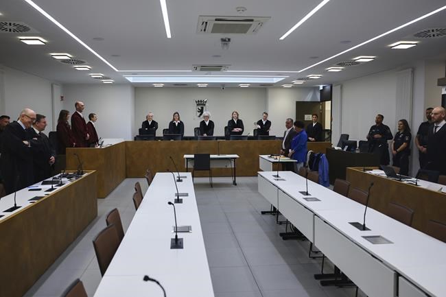 Trial begins in Germany for 4 alleged Hamas members accused of seeking weapons caches across Europe | iNFOnews.ca
