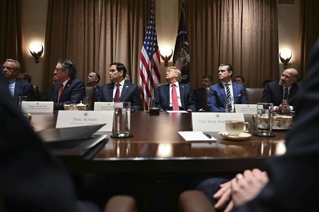 Musk and his 'humble tech support' effort get star turn at Trump's Cabinet meeting | iNFOnews.ca
