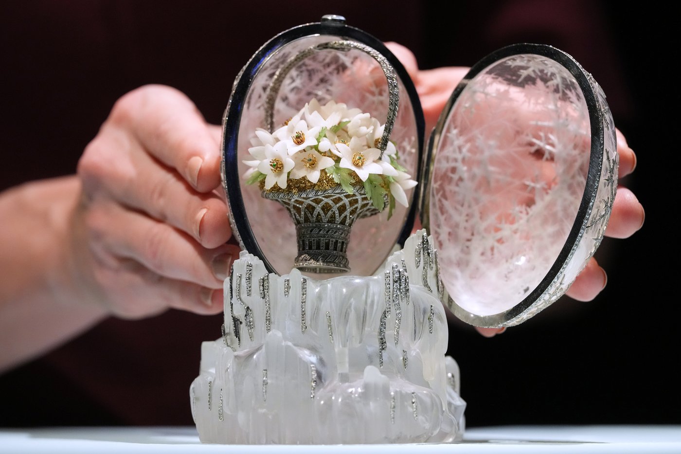 A crystal Fabergé egg crafted for Russian royalty is expected to sell for more than $26 million | iNFOnews.ca A crystal Fabergé egg crafted for Russian royalty is expected to sell for more than $26 million | iNFOnews.ca