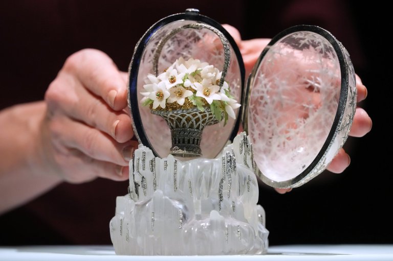 A crystal Fabergé egg crafted for Russian royalty is expected to sell for more than $26 million | iNFOnews.ca