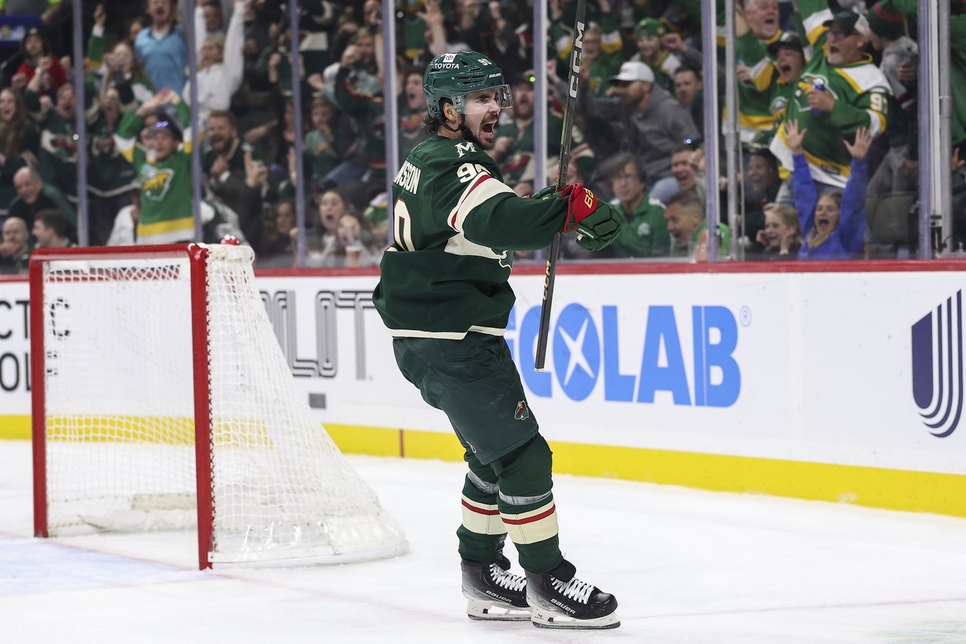 Wild clinch playoff spot by taking Ducks to OT on Eriksson Ek's tying goal with 20.9 seconds left | iNFOnews.ca Wild clinch playoff spot by taking Ducks to OT on Eriksson Ek's tying goal with 20.9 seconds left | iNFOnews.ca