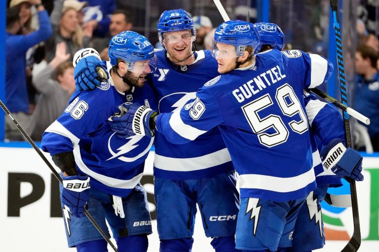 Kucherov, Karlsson, Zacha named NHL's three stars of March | iNFOnews.ca