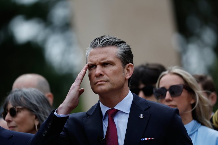 Hegseth invokes immigration and ‘invasion’ in D-Day speech in France | iNFOnews.ca