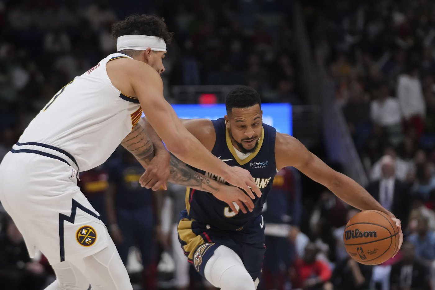 Jokic overcomes slow start for triple-double in the Nuggets' 132-129 OT win over the Pelicans | iNFOnews.ca