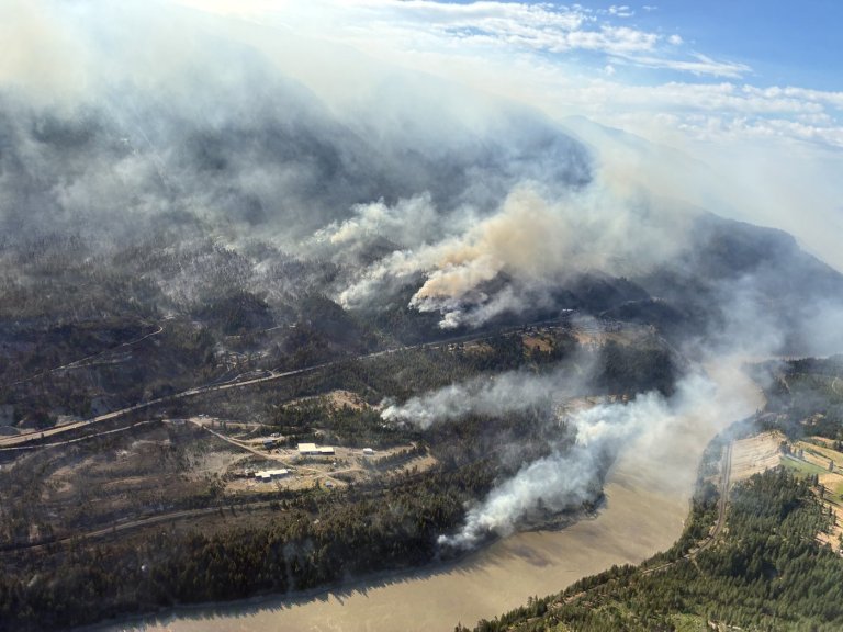 Cooler night helps firefight near Lytton, B.C., fire grows away from community | iNFOnews.ca