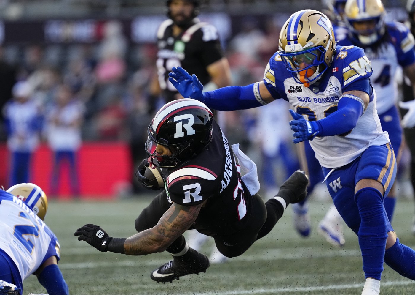 Blue Bombers rally to beat winless Redblacks 36-34 in overtime | iNFOnews.ca Blue Bombers rally to beat winless Redblacks 36-34 in overtime | iNFOnews.ca