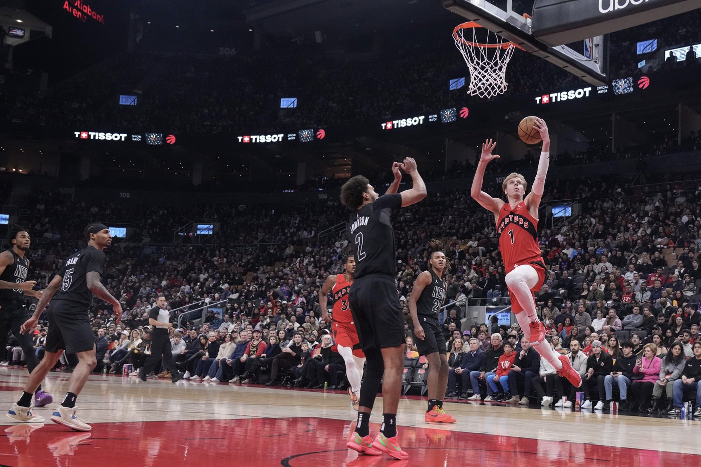 Quickley returns to lineup as Raptors beat Nets 130-113 to end 11-game skid | iNFOnews.ca