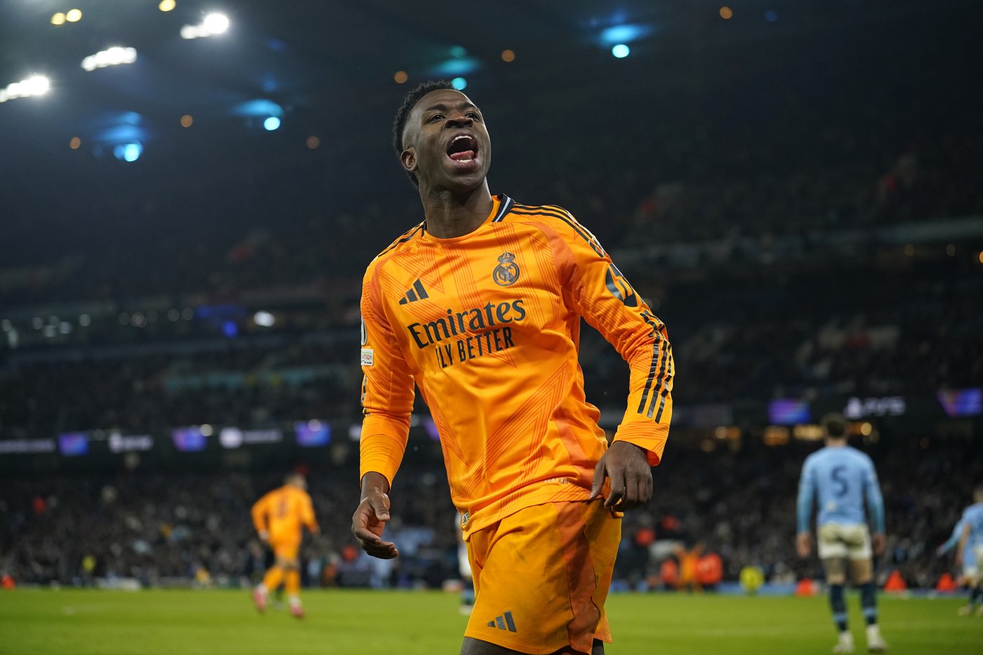 Bellingham strikes late for Real Madrid in 3-2 win at Man City in Champions League 1st leg playoff | iNFOnews.ca Bellingham strikes late for Real Madrid in 3-2 win at Man City in Champions League 1st leg playoff | iNFOnews.ca